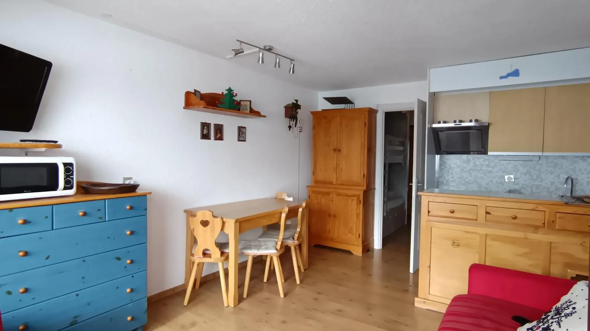 Studio Cosy 4 Pers - Parking Prive - Animaux Admis - Fr-1-445-128 Montgenevre 0*,
